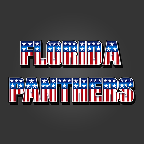 Florida Panthers American Captain Logo iron on paper